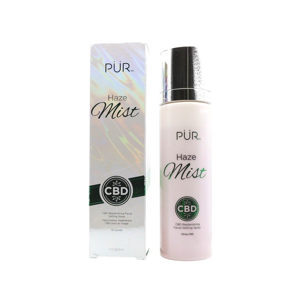 PUR - Haze Mist CBD Replenishing Facial Setting Spray - 3.3 fl oz /‎ 100 ml
